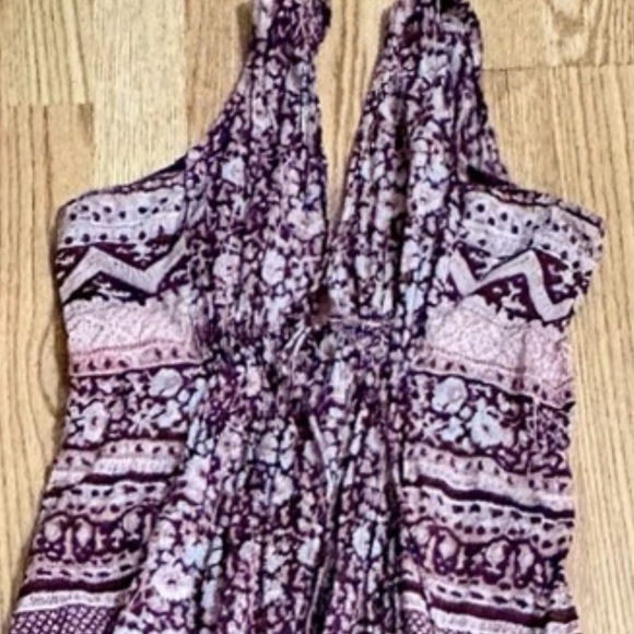 NATURAL LIFE Purple and Pink Bohemian Maxi Dress Size XS - Picture 15 of 15